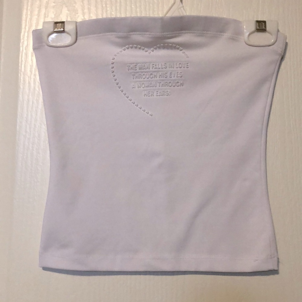 Vixen Small White Tube Top